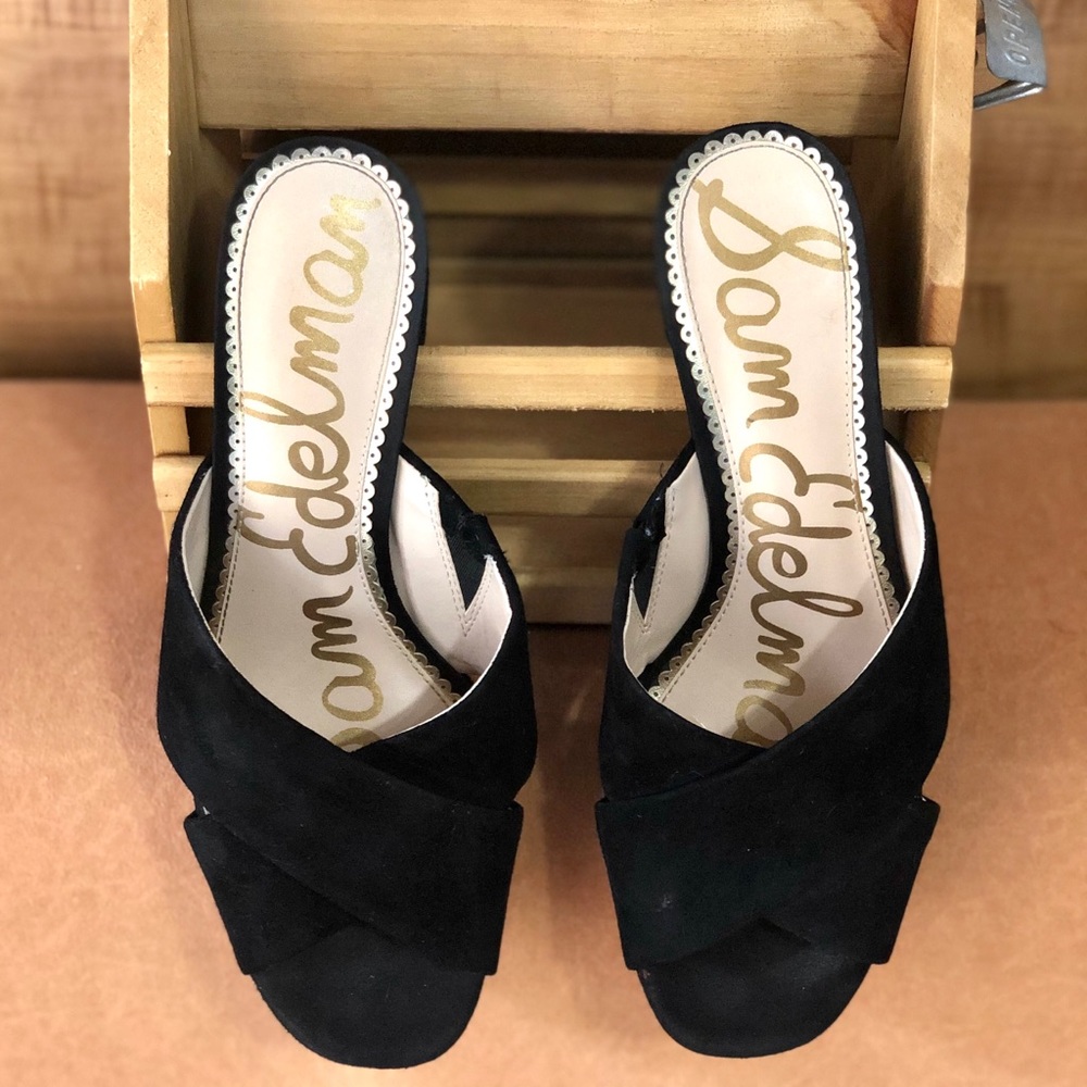 Sam Edelman | Jayne black suede 7.5